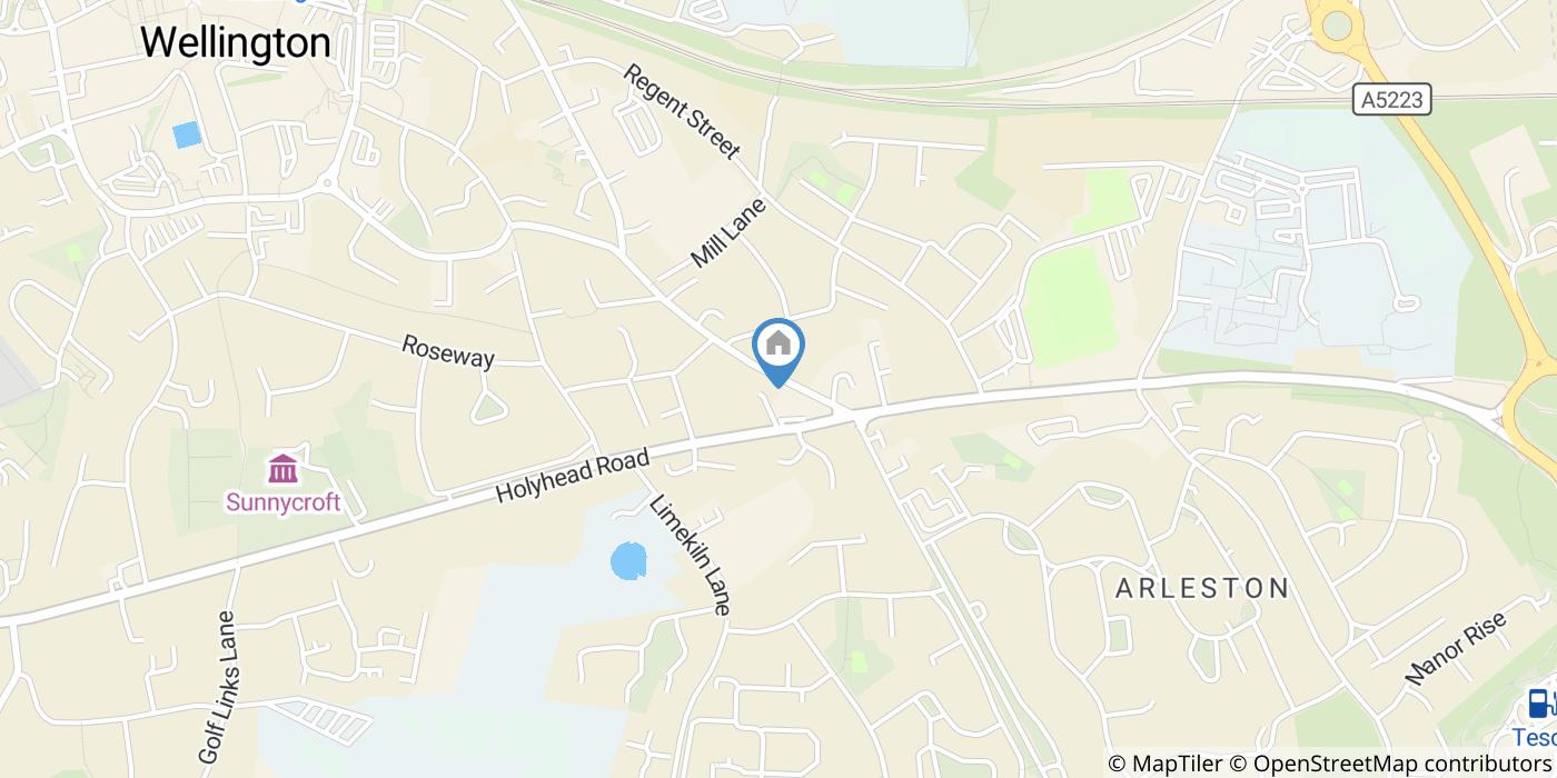 2 Bed Terraced House, Millbank, TF1