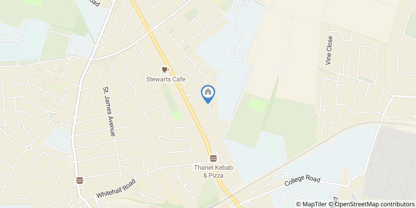 2 Bed Terraced House, Clements Road, CT12