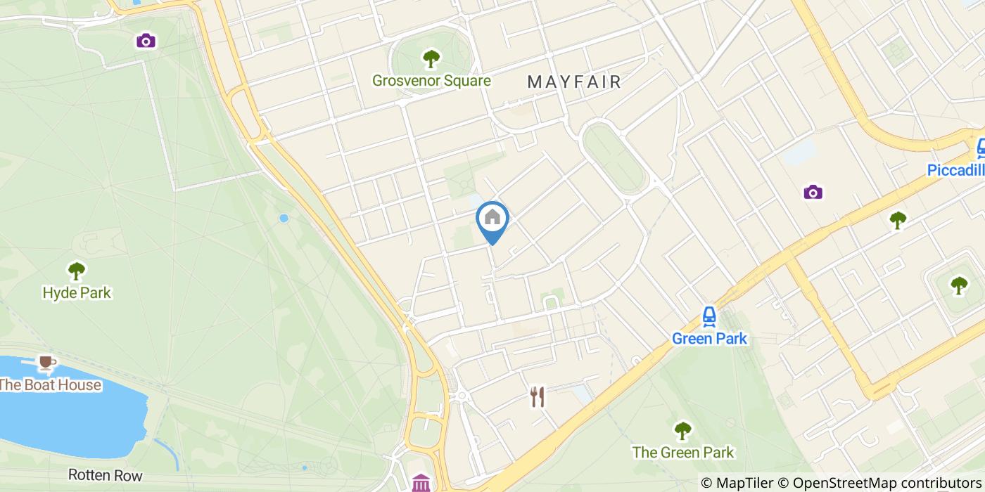 1 Bed Flat, Hill Street, W1J