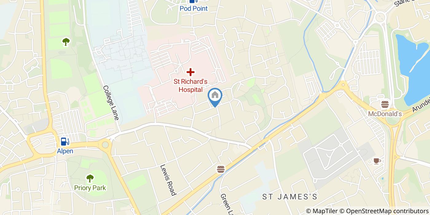 2 Bed Flat, Bewick Gardens, PO19