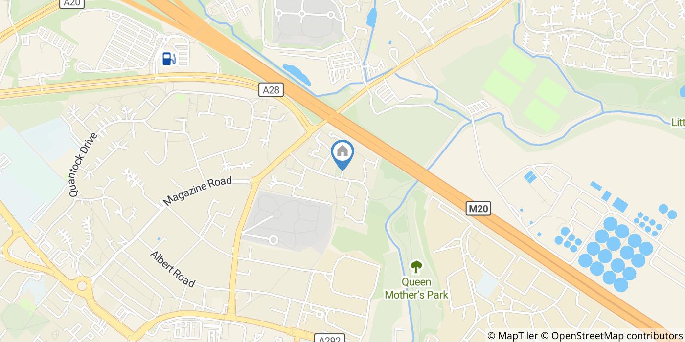 2 Bed Terraced House, Hill View, TN24