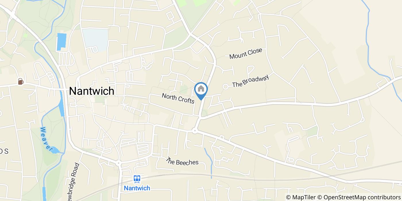 3 Bed Terraced House, Millstone Lane, CW5