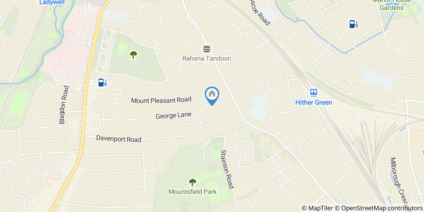 2 Bed Maisonette, Theodore Road, SE13