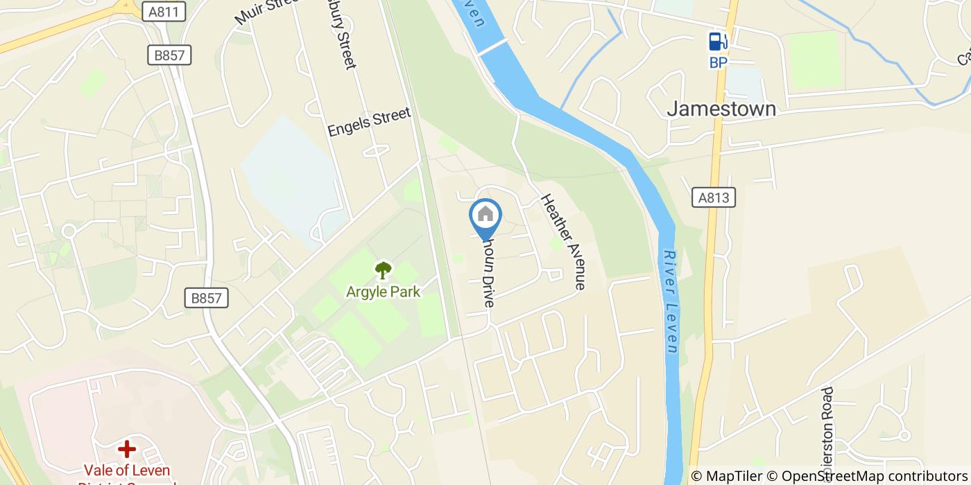 2 Bed Terraced House, Colquhoun Drive, G83