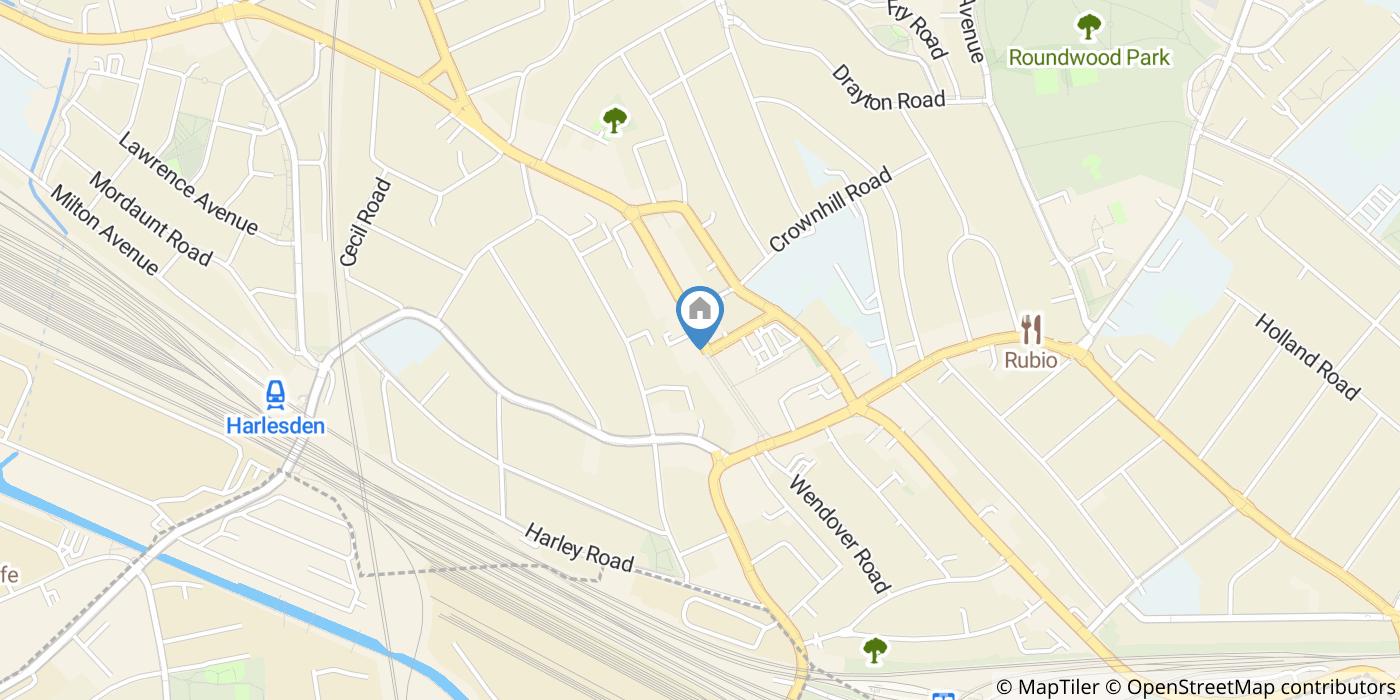 Studio Flat, High Street, NW10