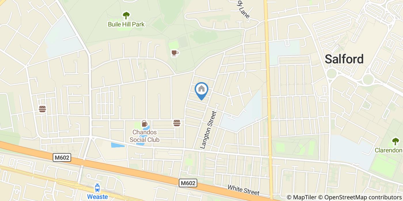 2 Bed Terraced House, Lyndhurst Street, M6