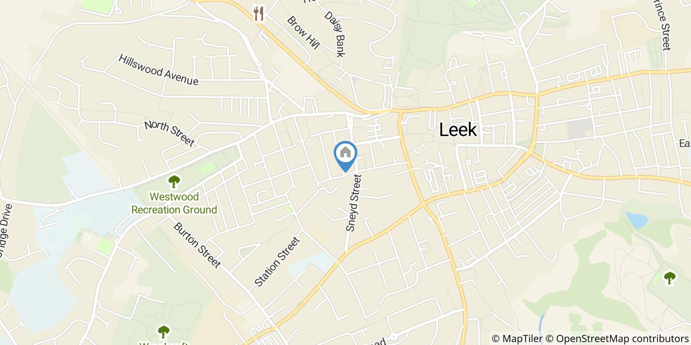 2 Bed Terraced House, Strangman Street, ST13