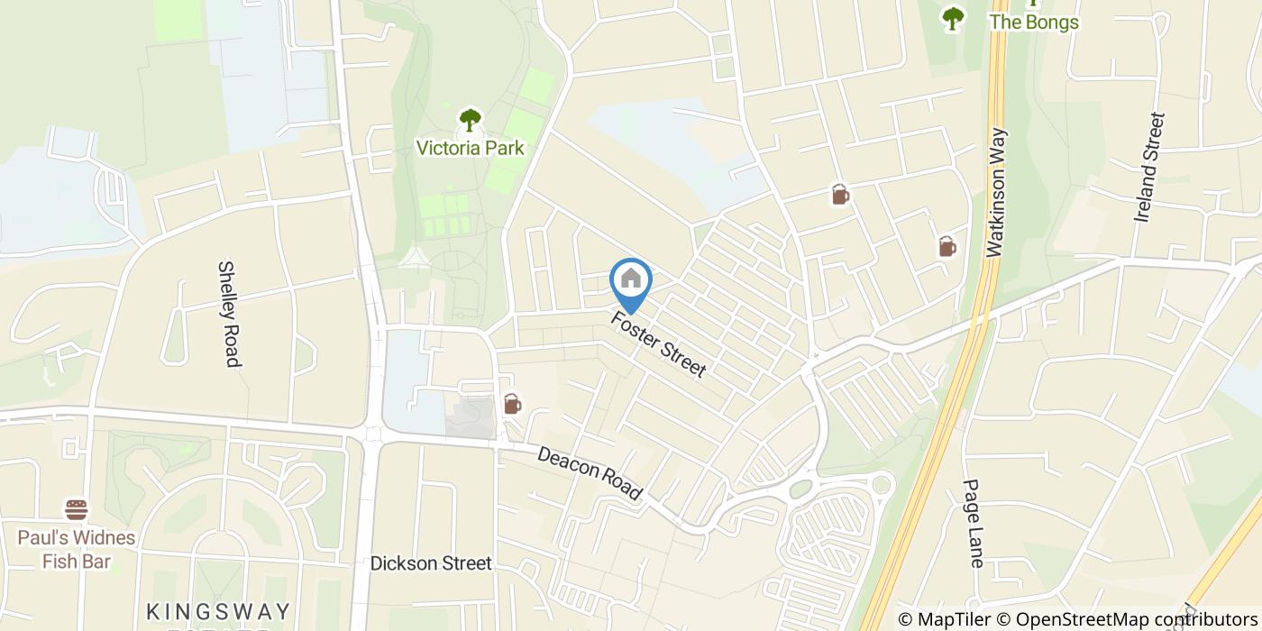 2 Bed Terraced House, Foster Street, WA8