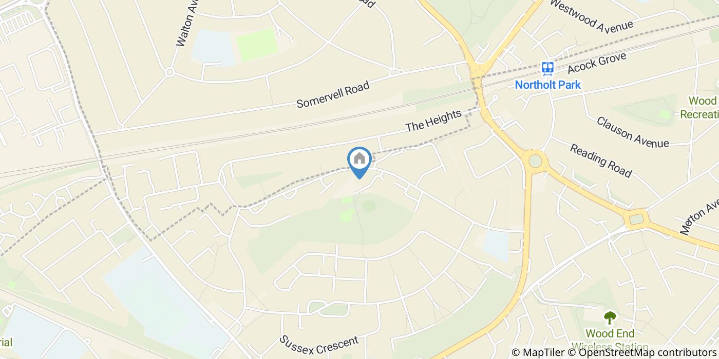 2 Bed Flat, Newmarket Avenue, UB5