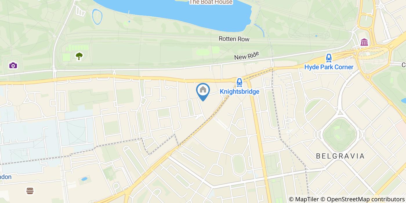 2 Bed Flat, Lancelot Place, SW7