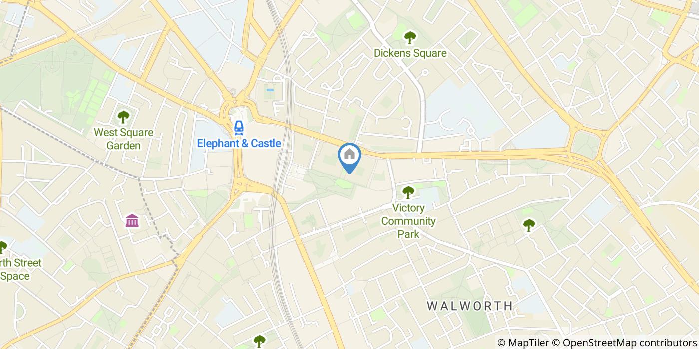 2 Bed Flat, Elephant And Castle, SE17