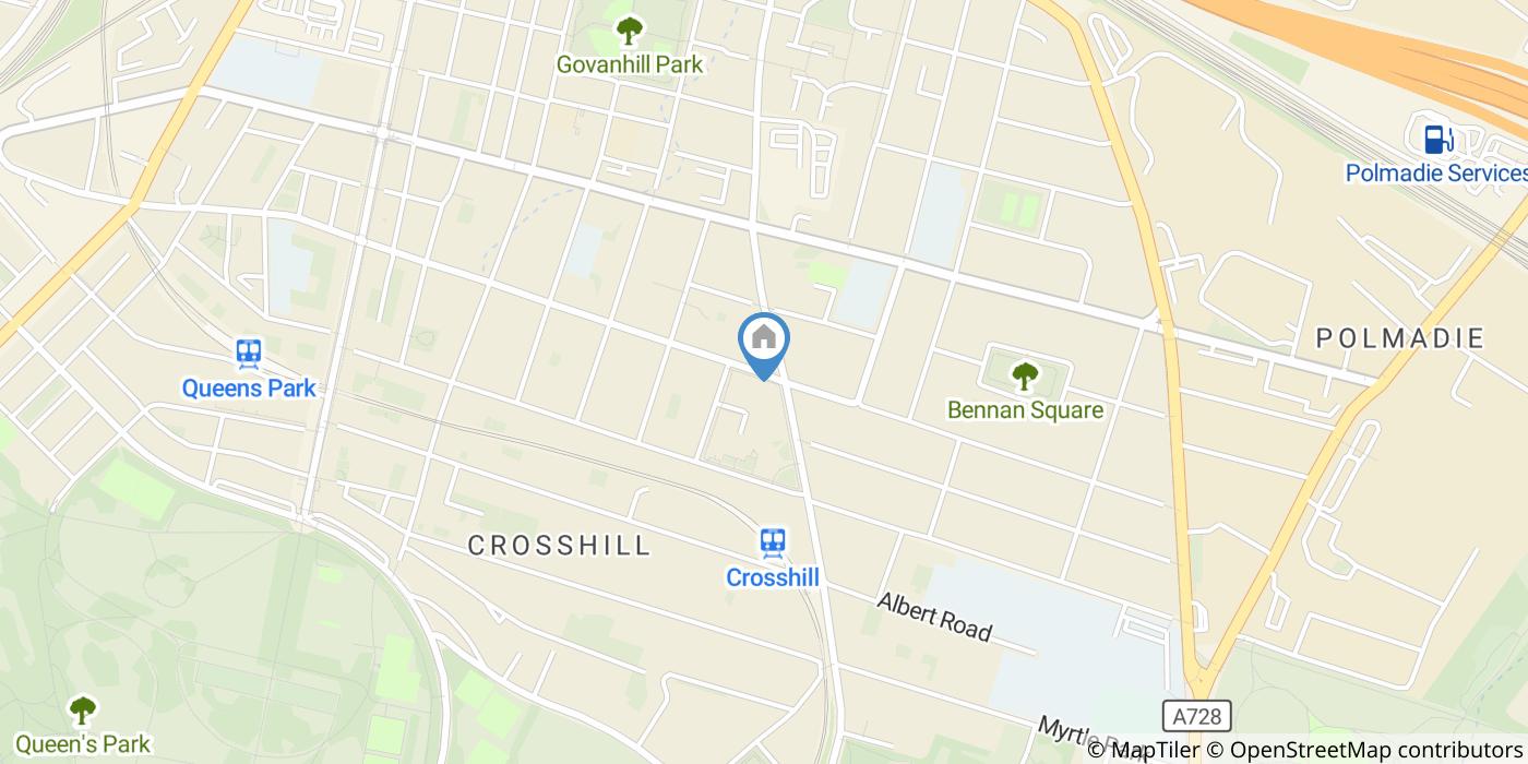 Room in a Shared Flat, Allison Street, G42