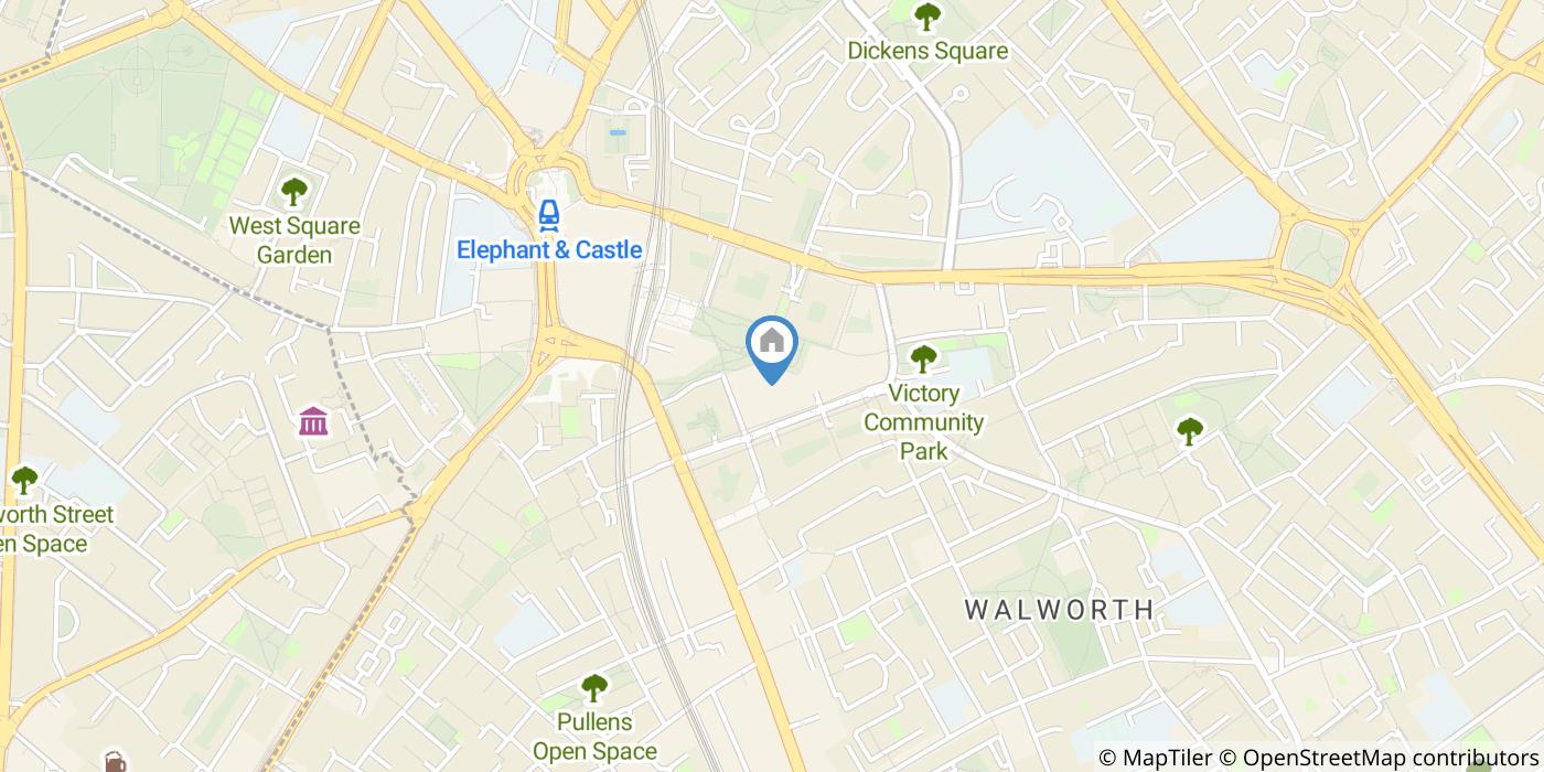 1 Bed Flat, Hewson Way, SE17