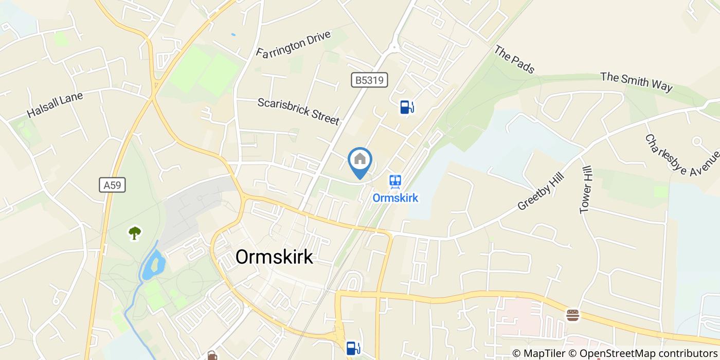 Room in a Shared House, Burscough Street, L39