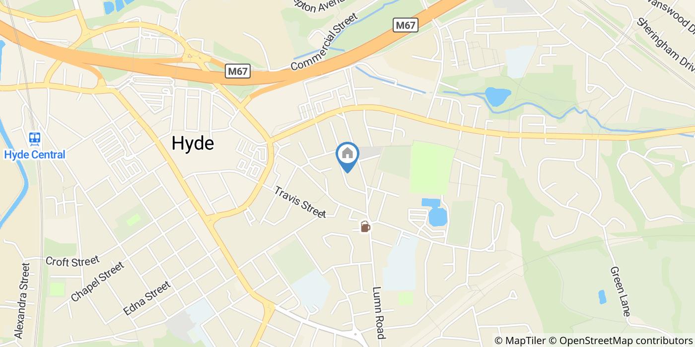 2 Bed Terraced House, Tom Shepley Street, SK14