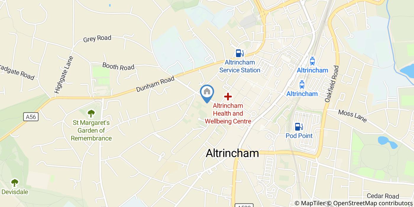 Studio Flat, Regent House, WA14