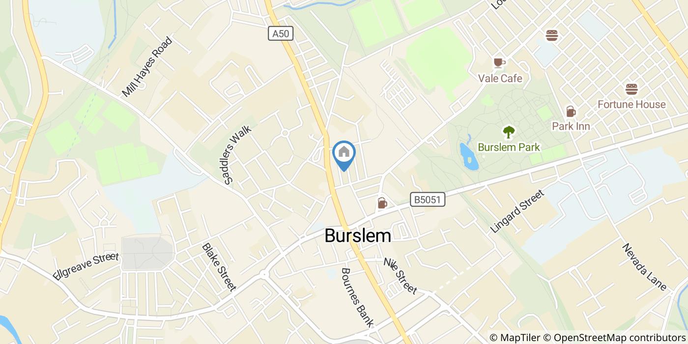 Room in a Shared House, Price Street, ST6