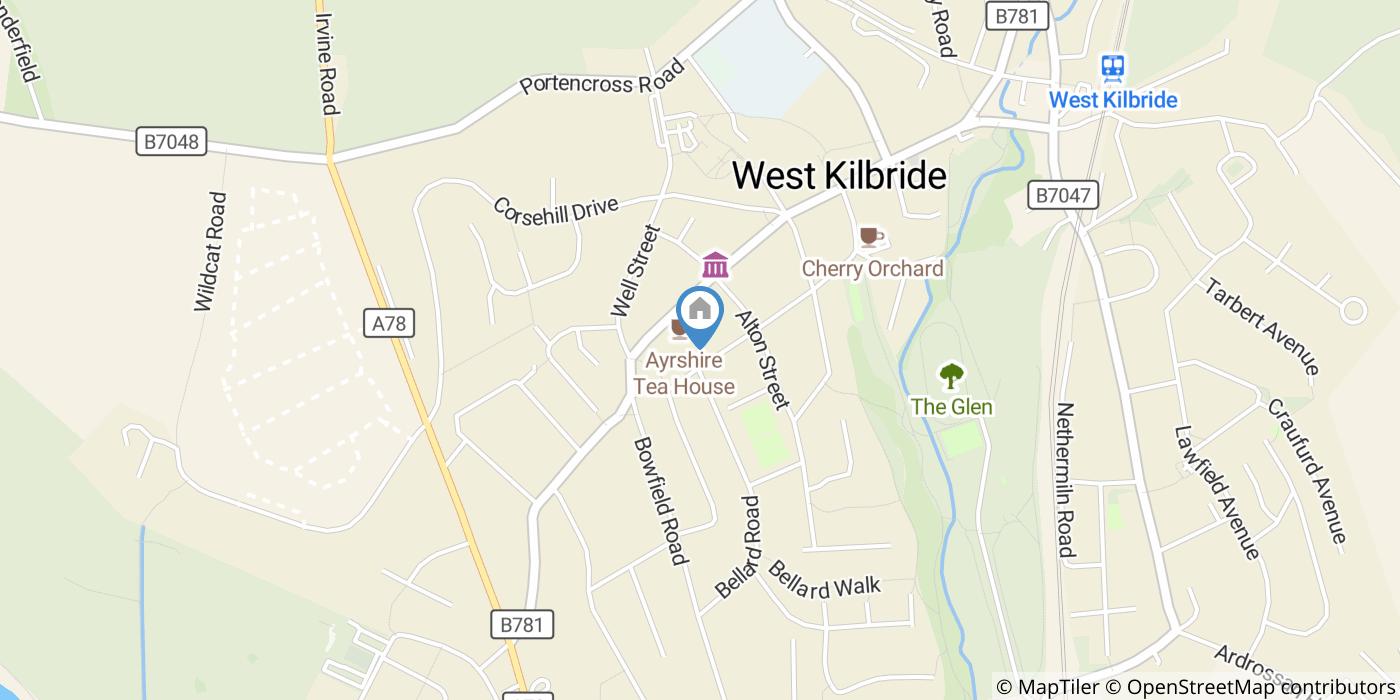 2 Bed Flat, Orchard Street, KA23