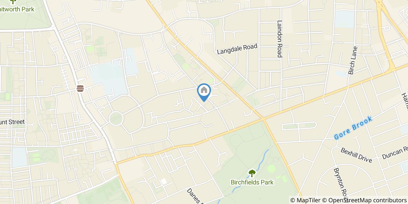 2 Bed Flat, Hadfield Close, M14