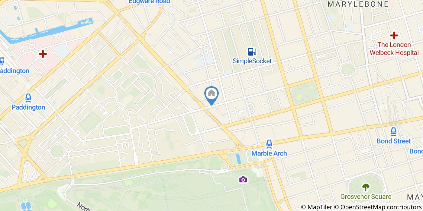 1 Bed Flat, Dudley Court, W1H