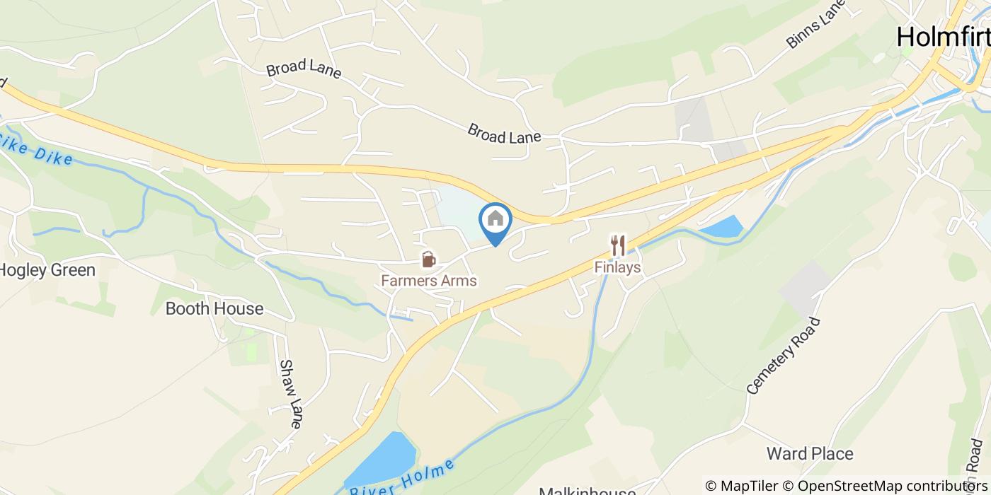 3 Bed Bungalow, Burnlee Road, HD9