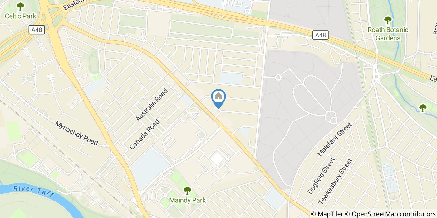 2 Bed Flat, St. Josephs Court, CF14
