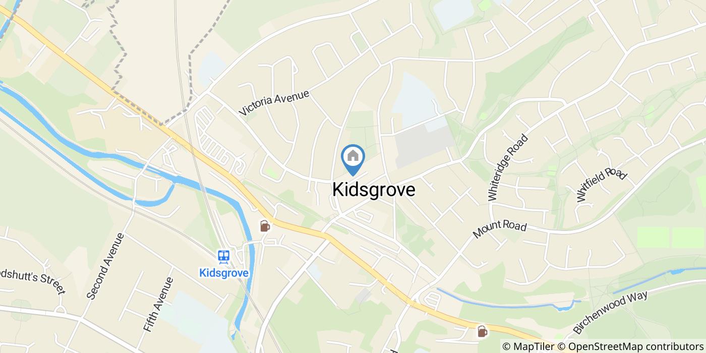 3 Bed Terraced House, Queen Street, ST7