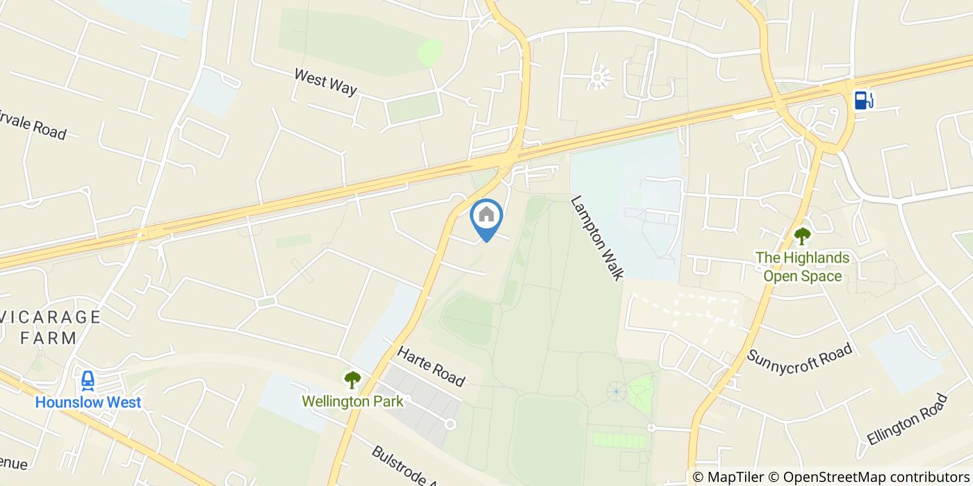 2 Bed Maisonette, Stratton Close, TW3