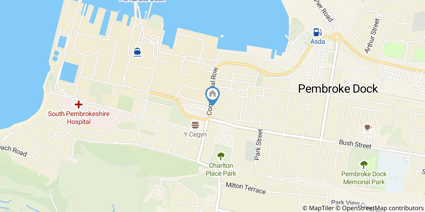 1 Bed Flat, Commercial Row, SA72