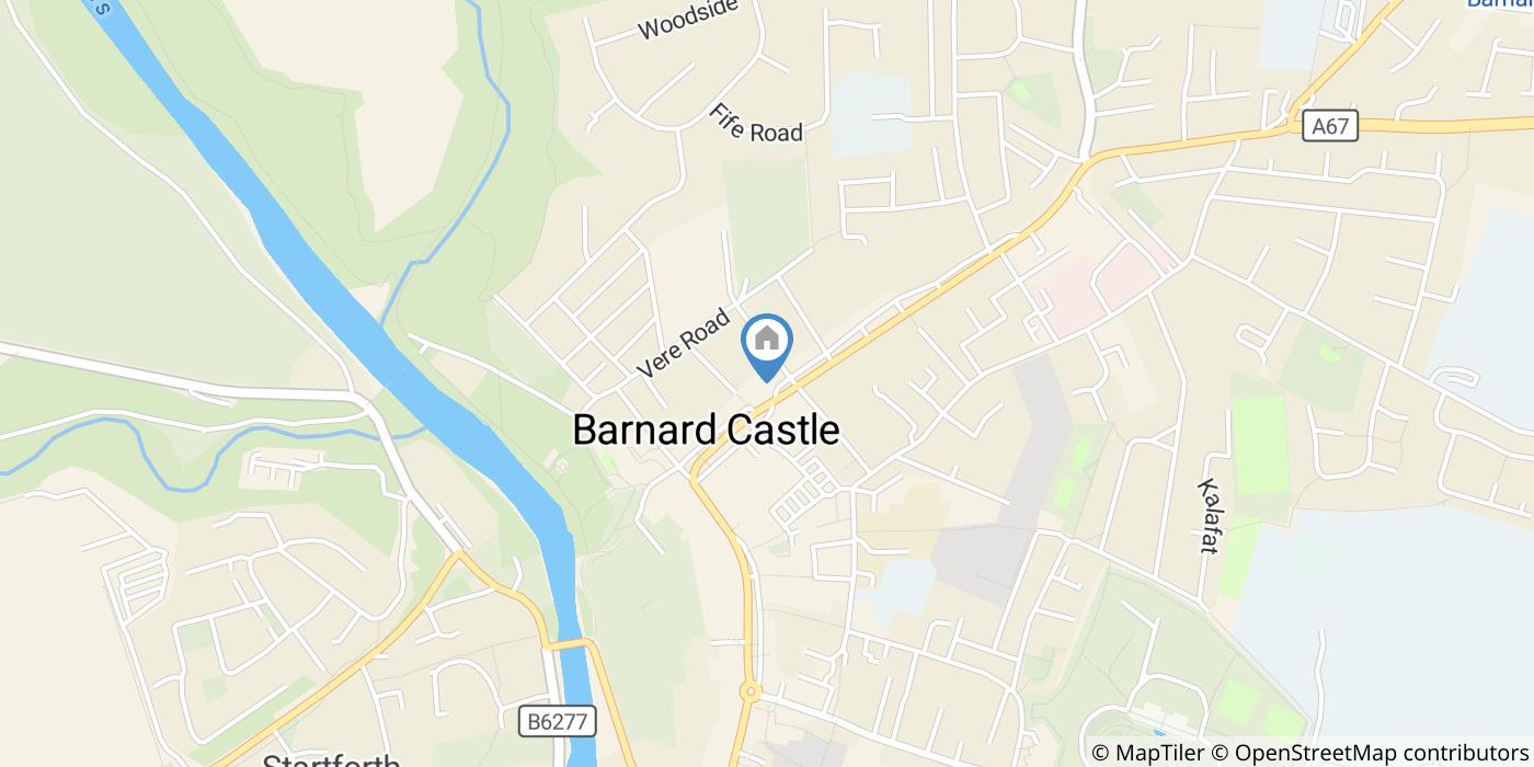 2 Bed Flat, Barnard Castle, DL12