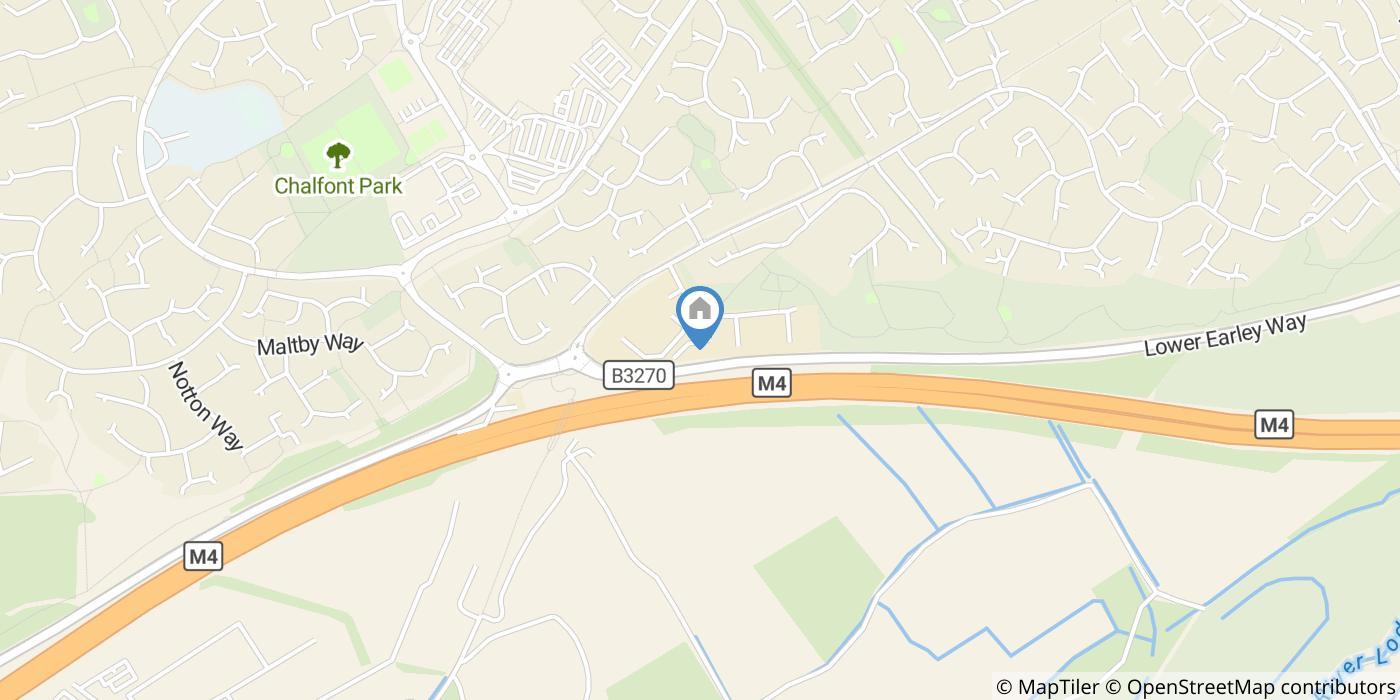 1 Bed Flat, Cutbush Court, RG6