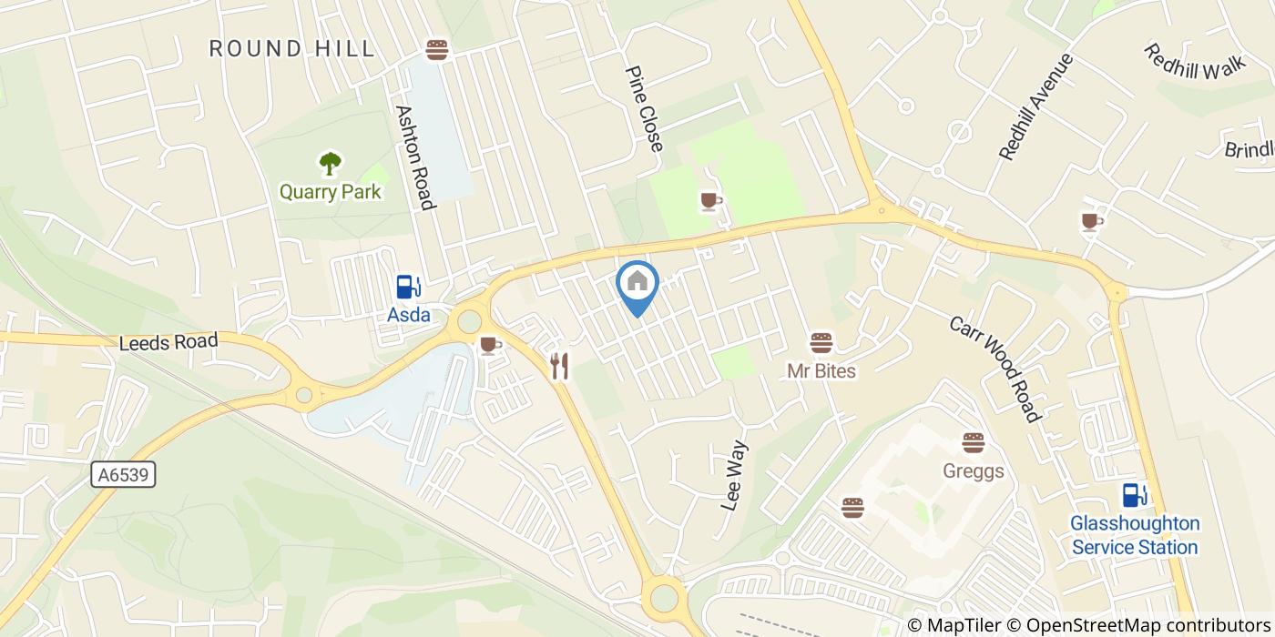 3 Bed Terraced House, Grafton Street, WF10