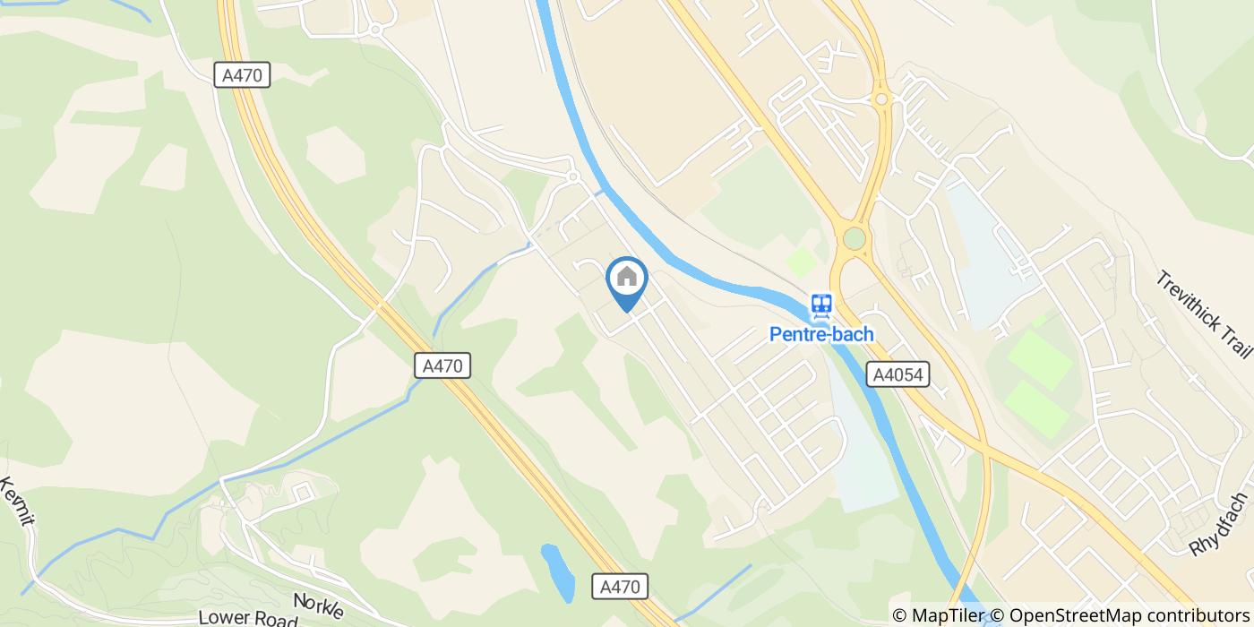 2 Bed Terraced House, Nightingale Street, CF48