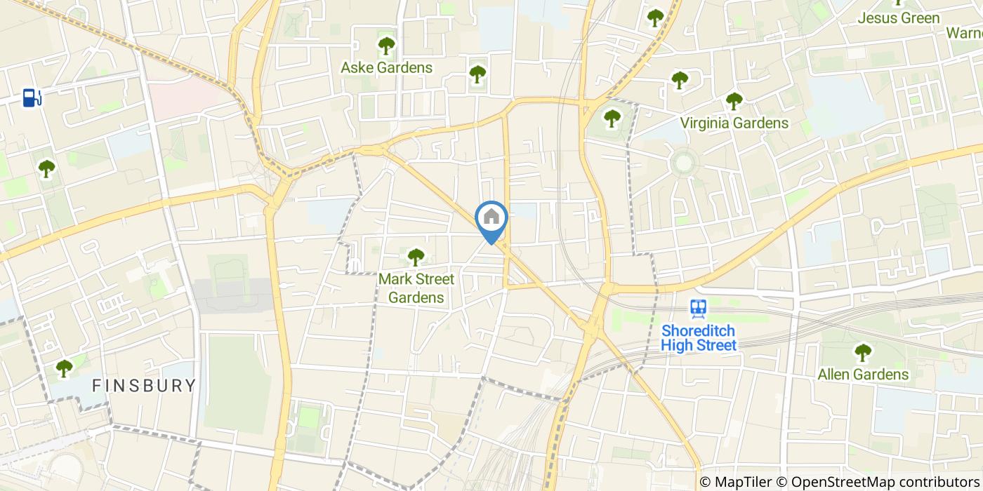 1 Bed Flat, Great Eastern Street, EC2A