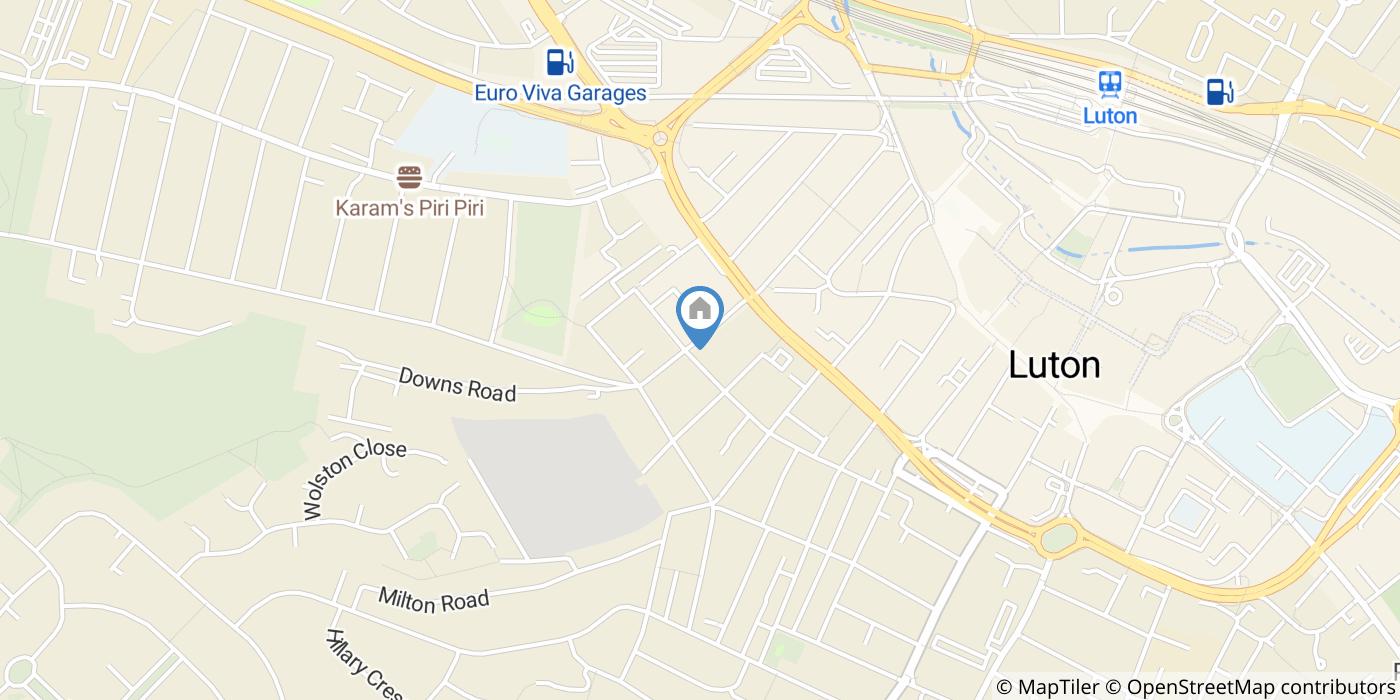 1 Bed Flat, Cardiff Road, LU1
