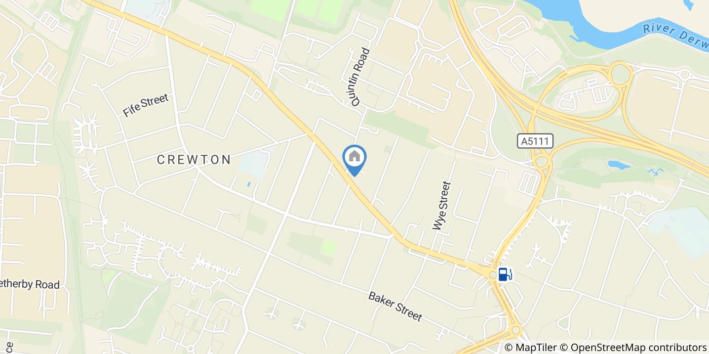 Room in a Shared House, London Road, DE24