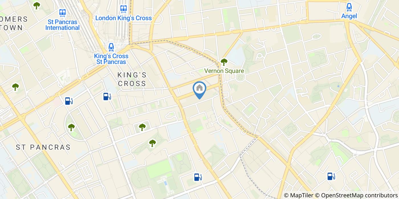 Room in a Shared Flat, London, WC1X