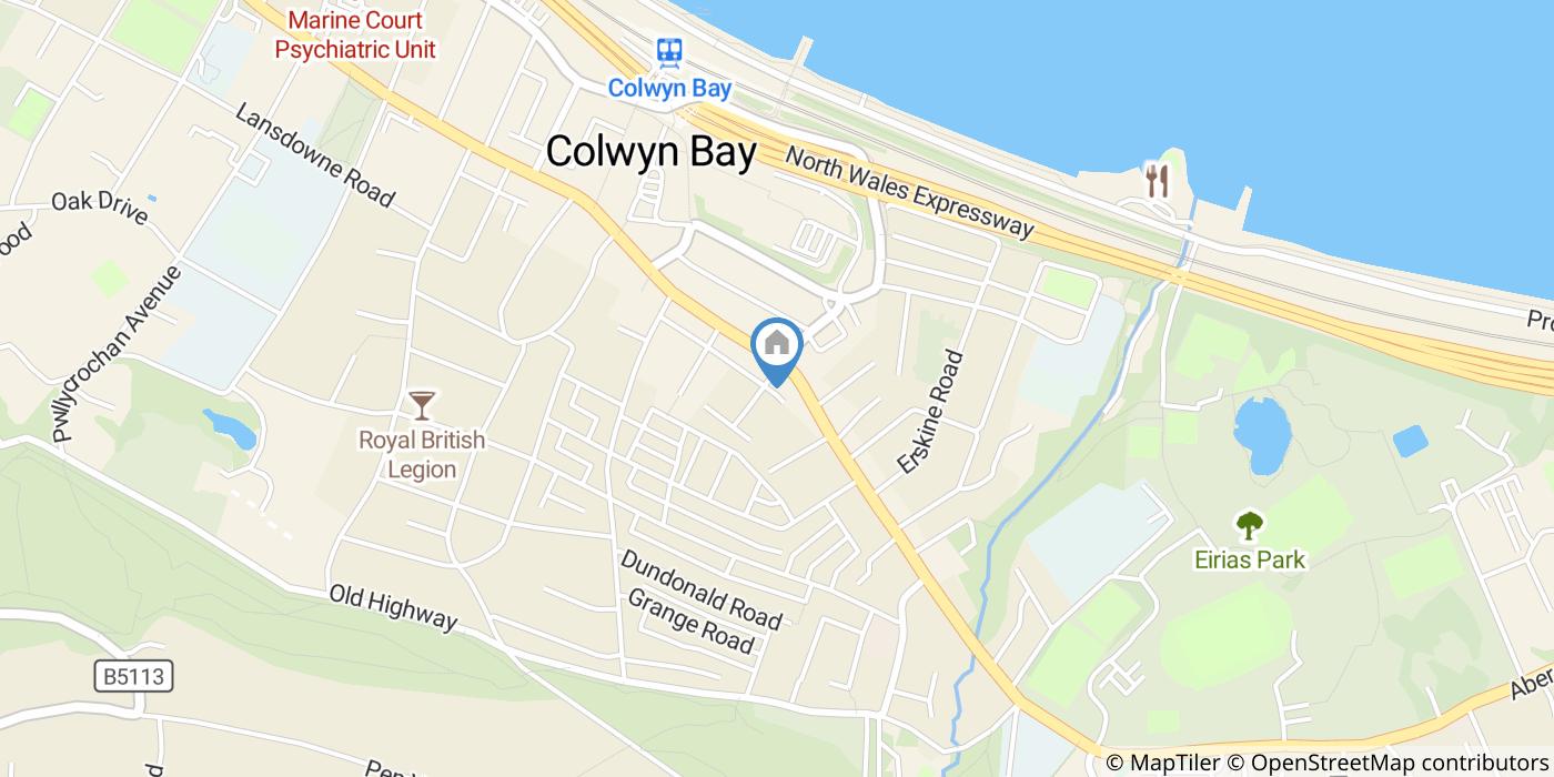 2 Bed Flat, Rhiw Bank Avenue, LL29