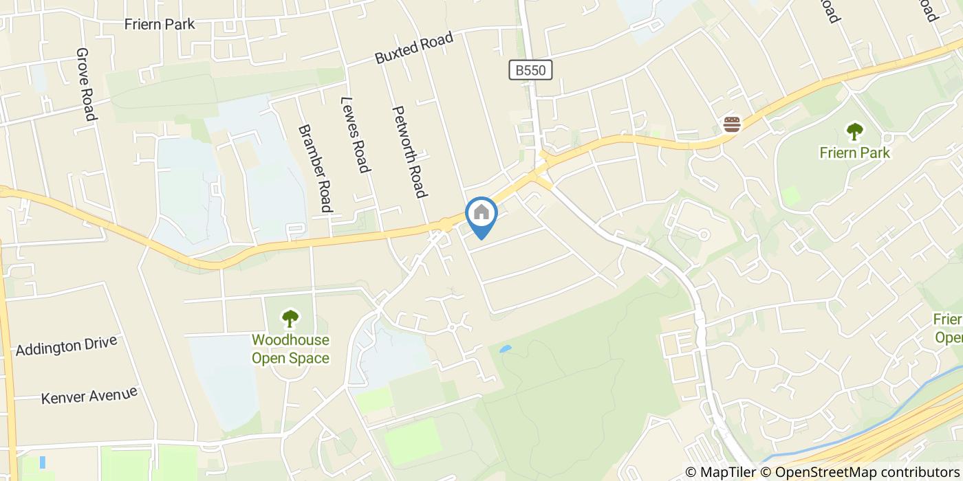 Studio Flat, Ground Floor Front, N12