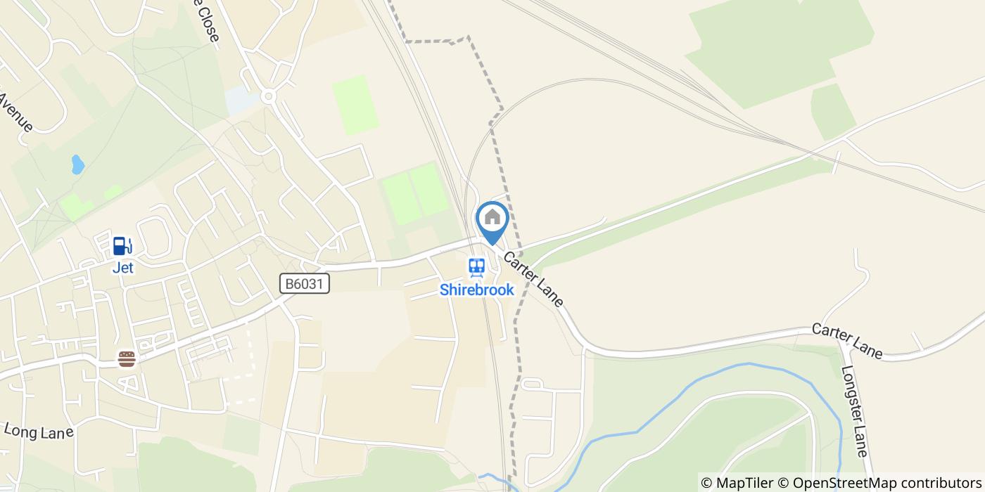 Room in a Shared House, Railway Cottages, NG20