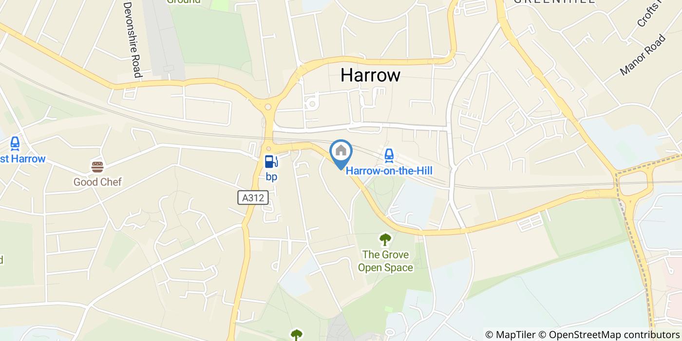 Studio Flat, Lowlands Road, HA1