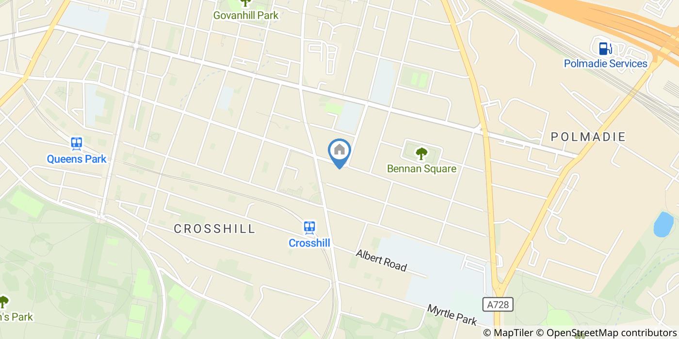 2 Bed Flat, Allison Street, G42