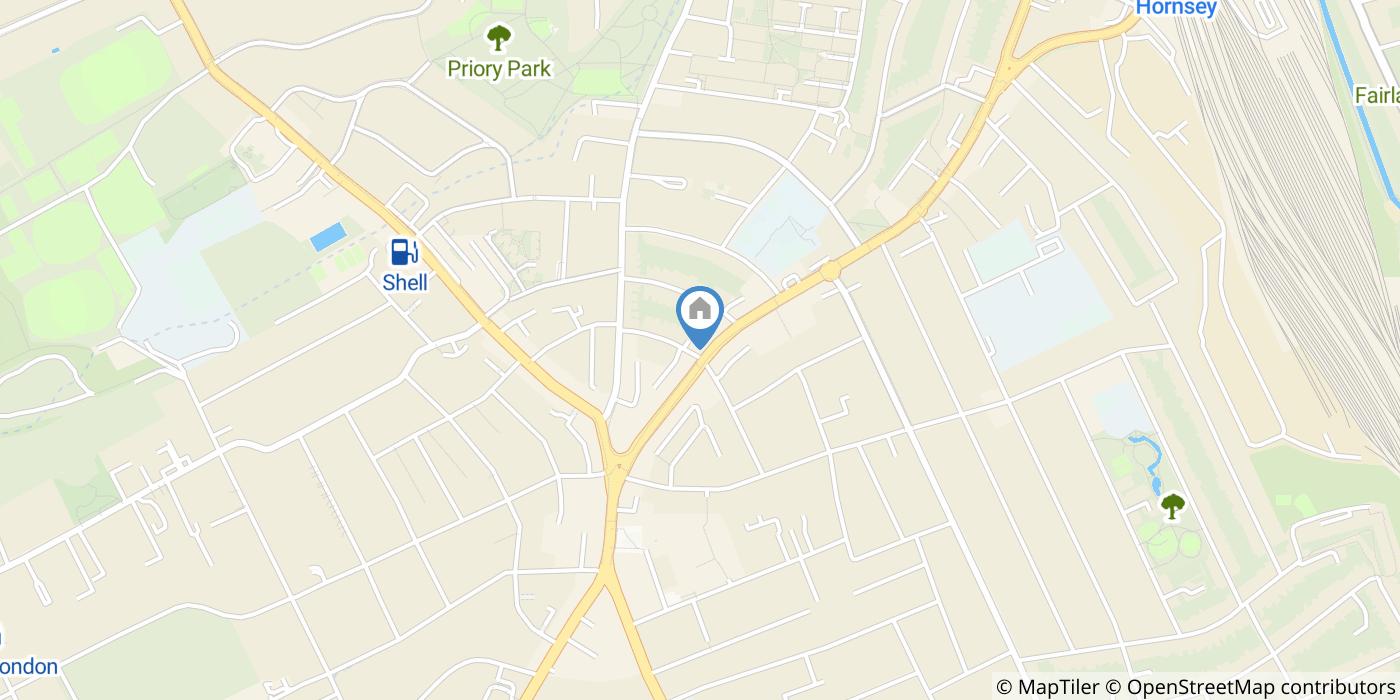 3 Bed Flat, Elder Ave, N8