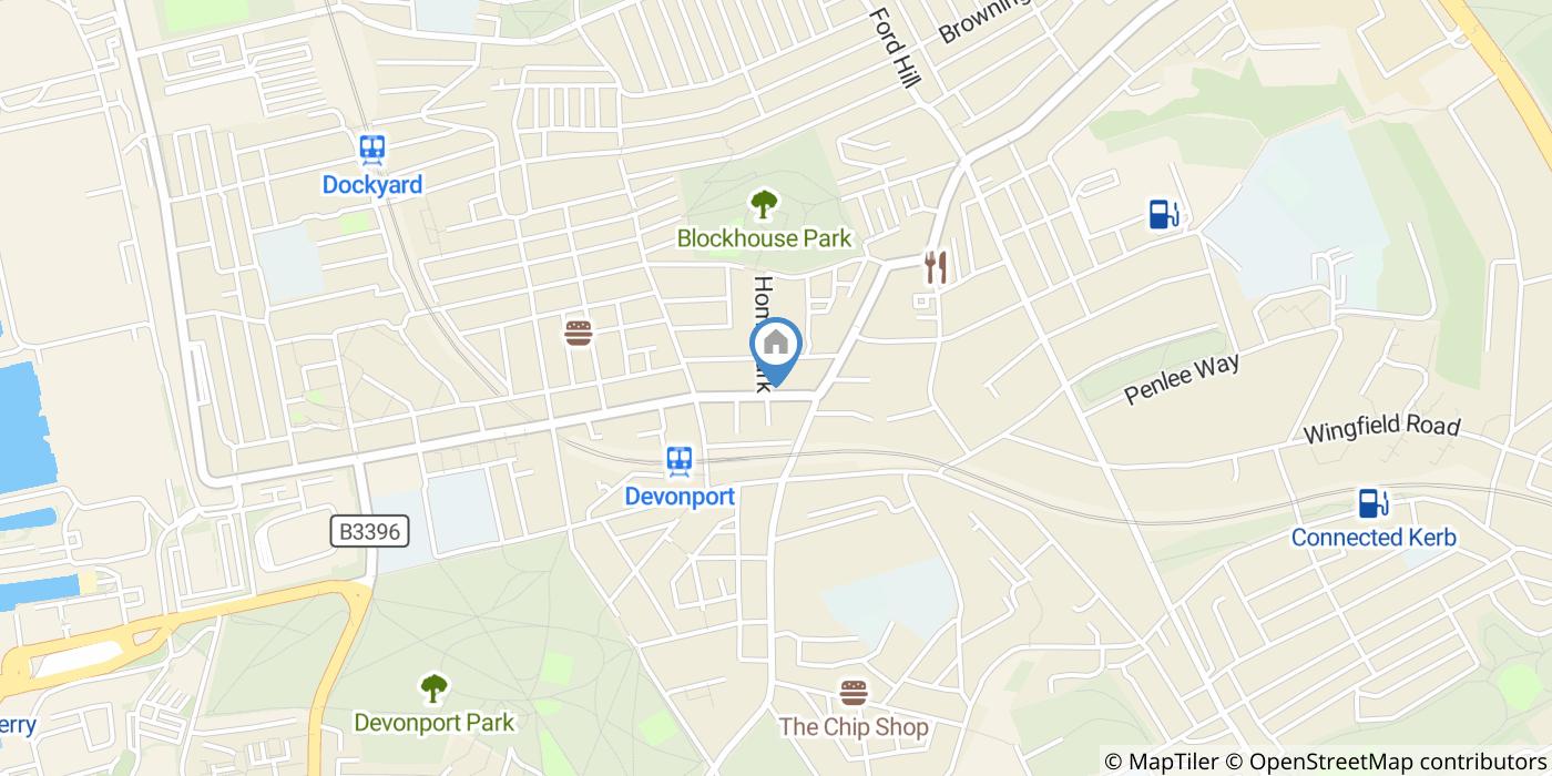 1 Bed Flat, Albert Road, PL2