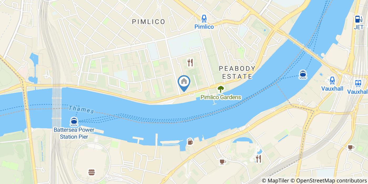 1 Bed Terraced House, Grosvenor Road, SW1V