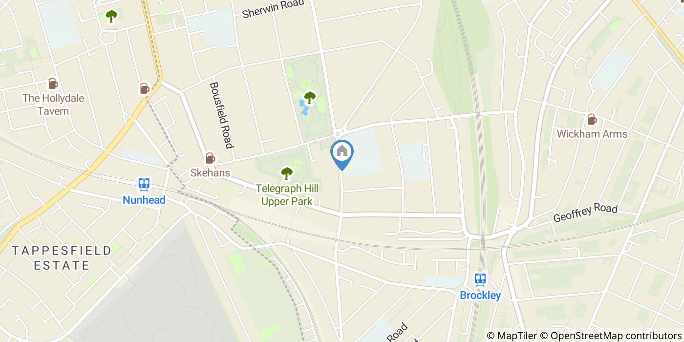 1 Bed Flat, Pepys Road, SE14