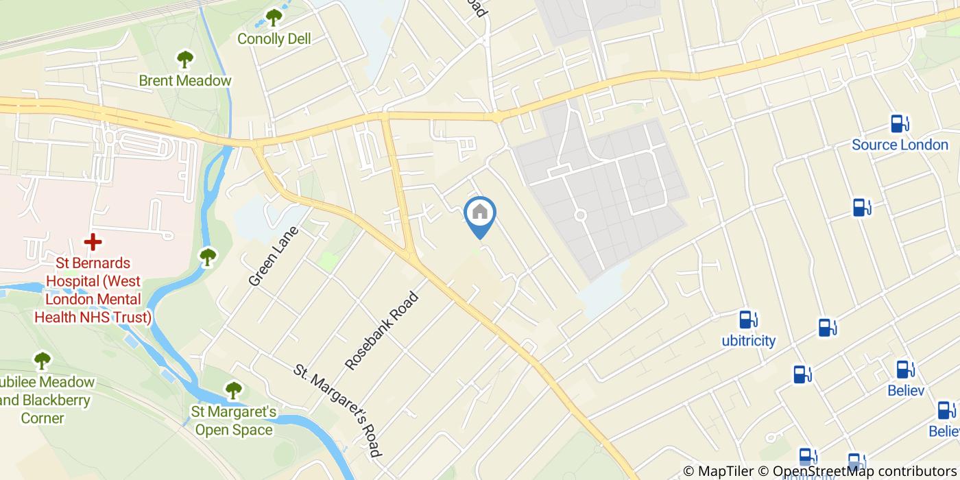 Room in a Shared Flat, Jasper Avenue Hanwl, W7