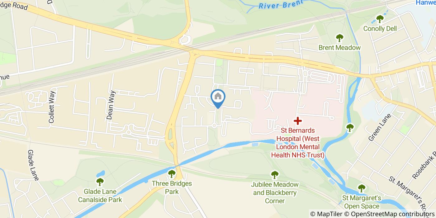 Room in a Shared Flat, Comer Crescent, UB2