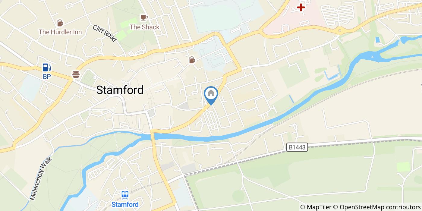 3 Bed Terraced House, Wharf Road, PE9