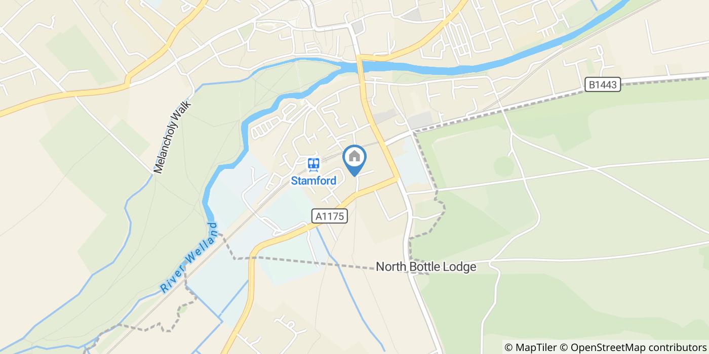 1 Bed Flat, Wothorpe Road, PE9